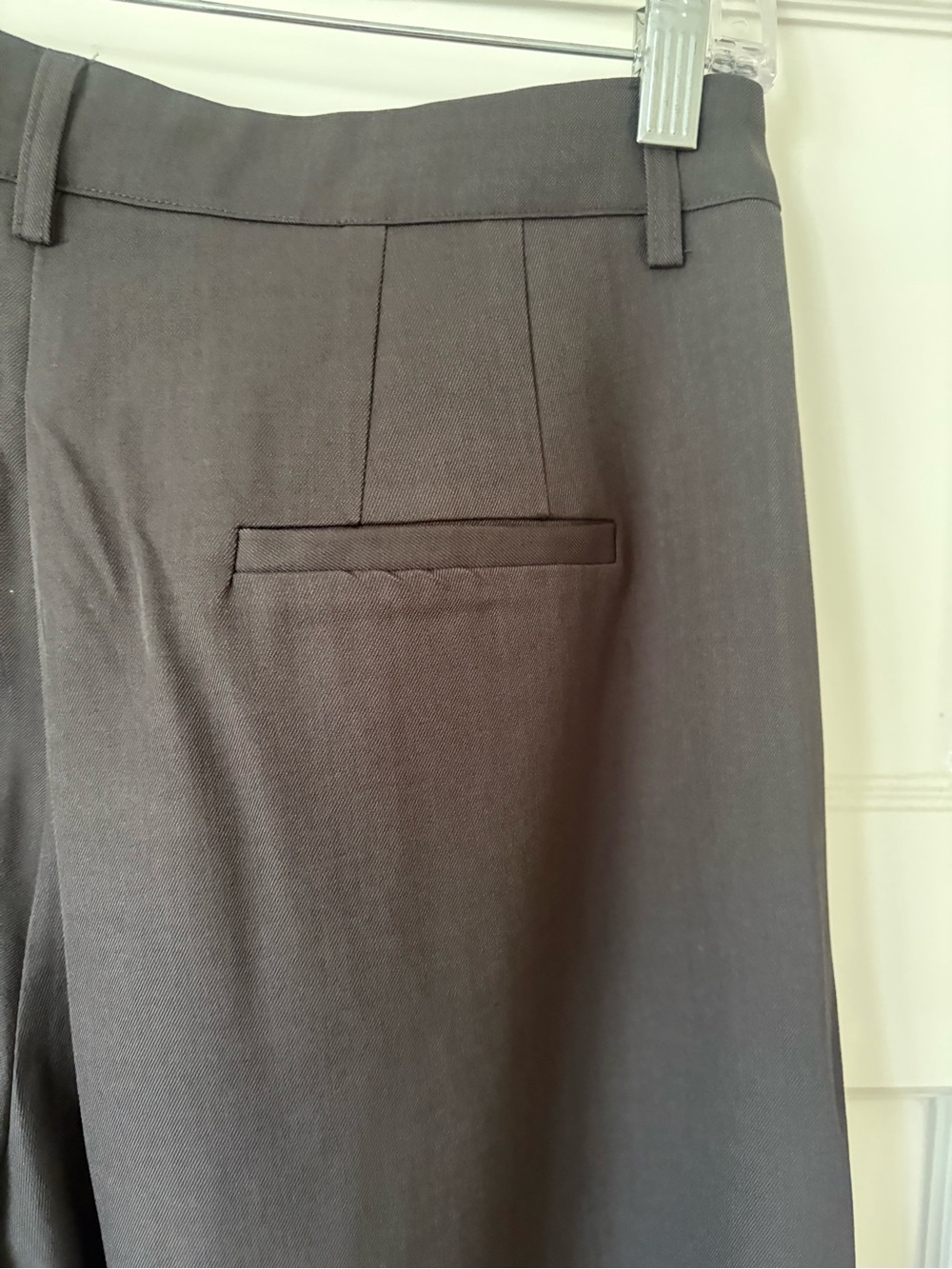 Lioness NWT size small, Wide-Leg Pants with White Side Stripes in Ash - Picture 13 of 13
